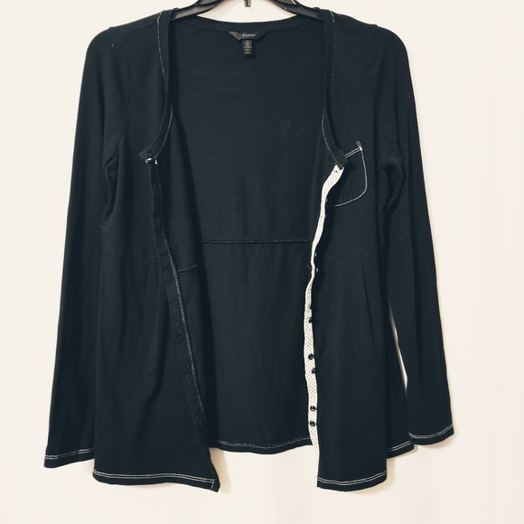 Soma Blue Button Down Sleep Shirt PJ's - Picture 6 of 8